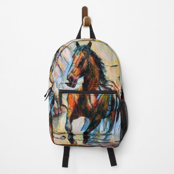 Item preview, Wild Horse Running Through River designed and sold by Profitrip.