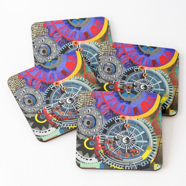 Item preview, Complex Clockwork Multi-coloured Abstract Vol 8 designed and sold by Artekinium.