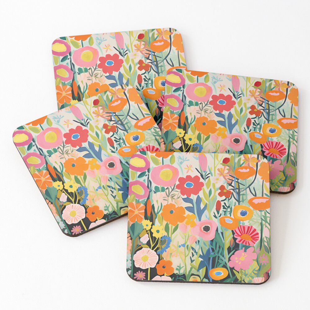 Item preview, Coasters (Set of 4) designed and sold by tropicaltee.