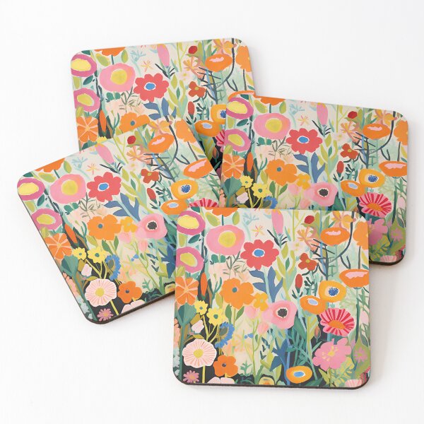 Artikelvorschau, Abstract Flower Pattern entworfen und verkauft von tropicaltee.
