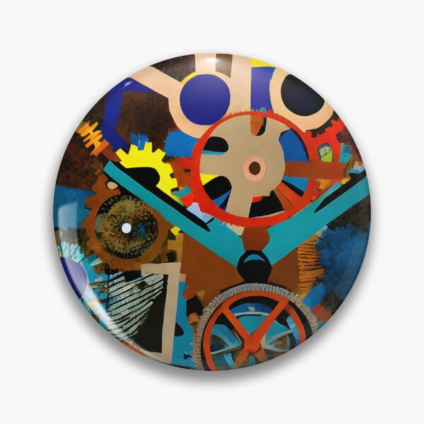 Item preview, Complex Clockwork Multi-coloured Abstract Vol 9 designed and sold by Artekinium.