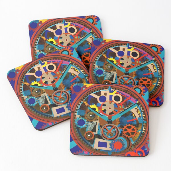 Item preview, Complex Clockwork Multi-coloured Abstract Vol 9 designed and sold by Artekinium.