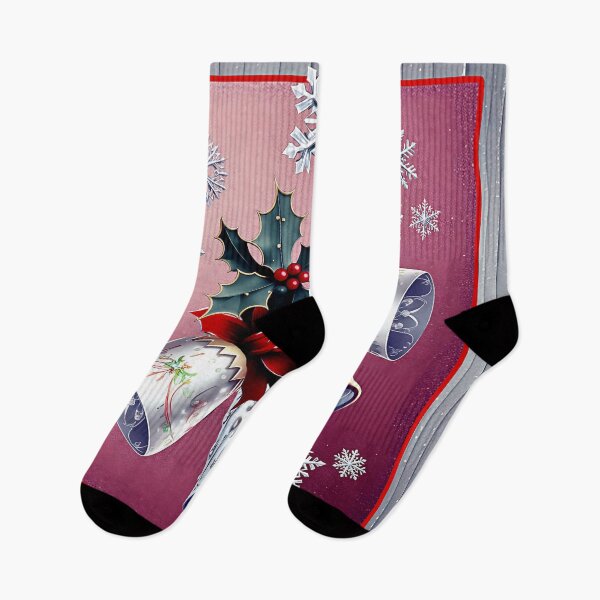 Item preview, Silver Bells Holly and Snowflakes  designed and sold by Dana Roper.