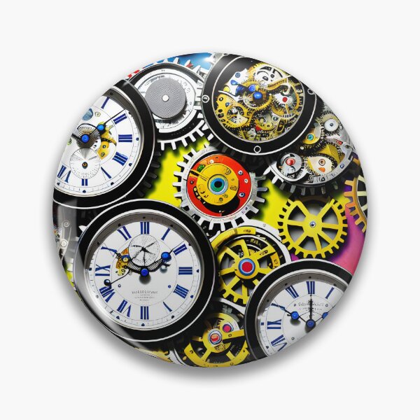 Item preview, Complex Clockwork Multi-coloured Abstract Vol 10 designed and sold by Artekinium.