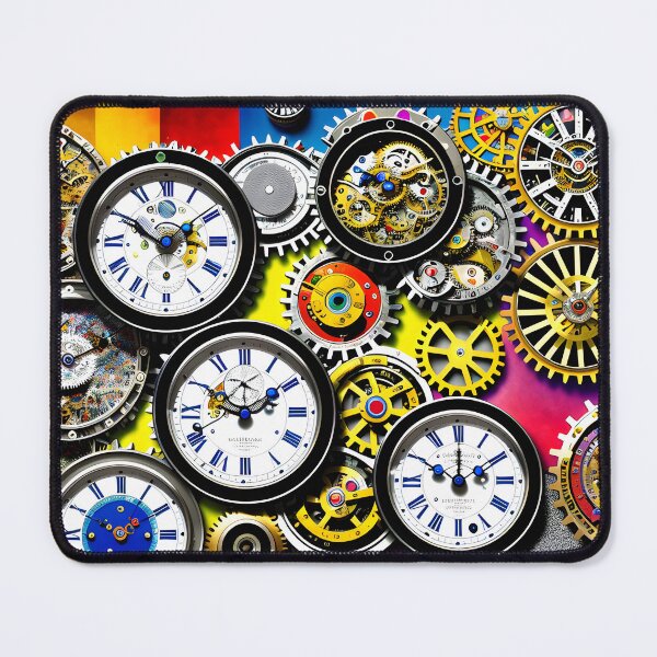 Item preview, Complex Clockwork Multi-coloured Abstract Vol 10 designed and sold by Artekinium.