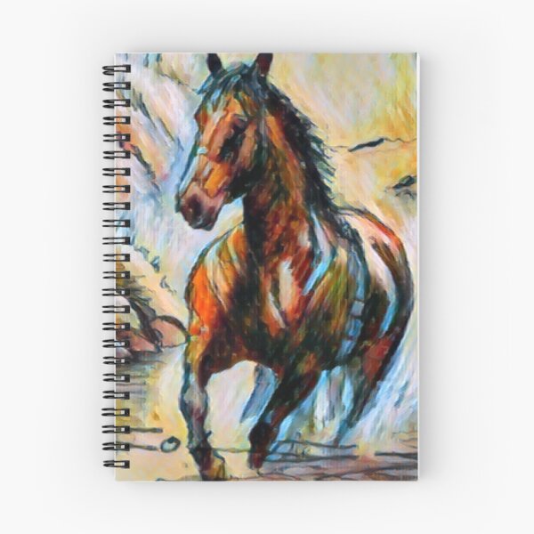 Item preview, Wild Horse Running Through River designed and sold by Profitrip.