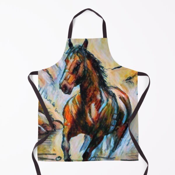 Item preview, Wild Horse Running Through River designed and sold by Profitrip.