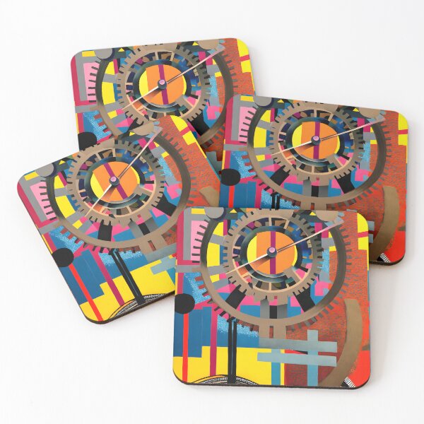 Item preview, Complex Clockwork Multi-coloured Abstract Vol 12 designed and sold by Artekinium.