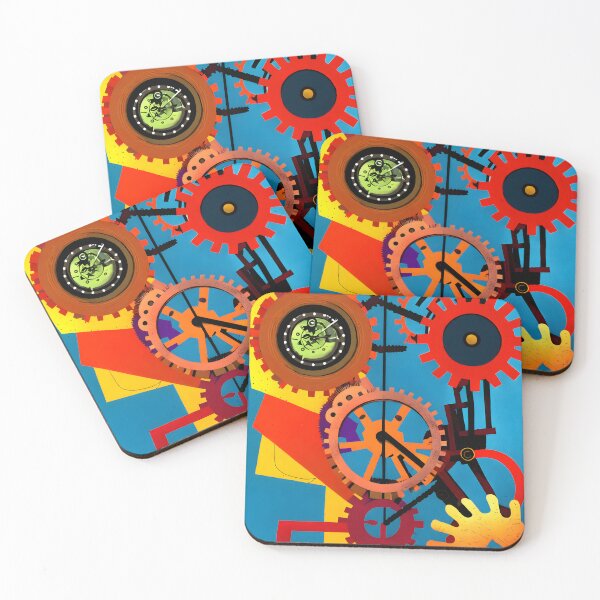 Item preview, Complex Clockwork Multi-coloured Abstract Vol 13 designed and sold by Artekinium.