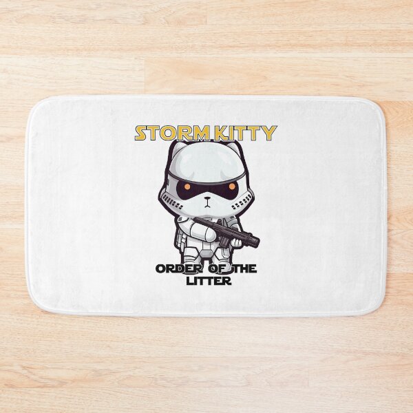 Item preview, Storm Kitty the Trooper (with text) designed and sold by PinotTeez.