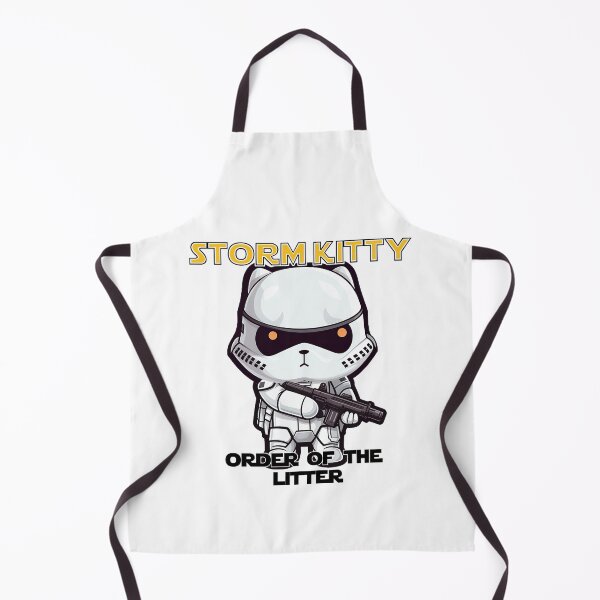 Item preview, Storm Kitty the Trooper (with text) designed and sold by PinotTeez.