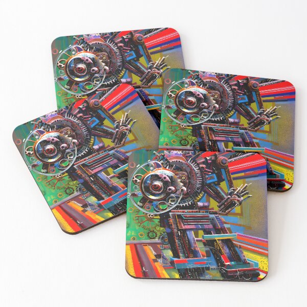 Item preview, Complex Clockwork Multi-coloured Abstract Vol 14 designed and sold by Artekinium.