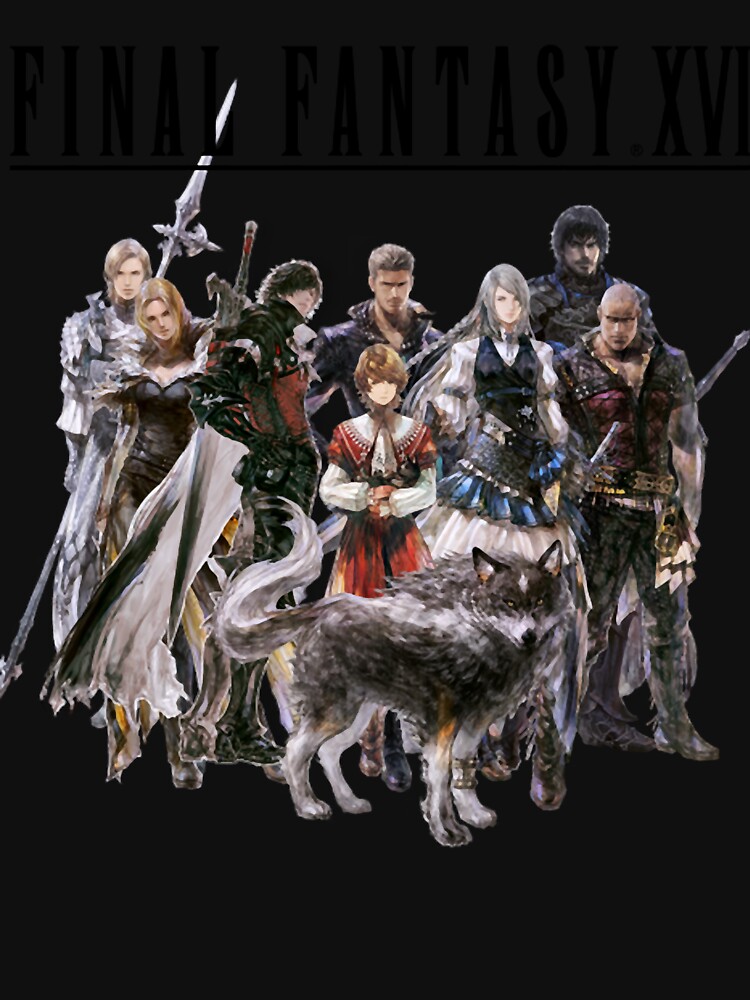 Final Fantasy 16 XVI FFXVI FF16 Essential T-Shirt for Sale by  DeluxeRoberts