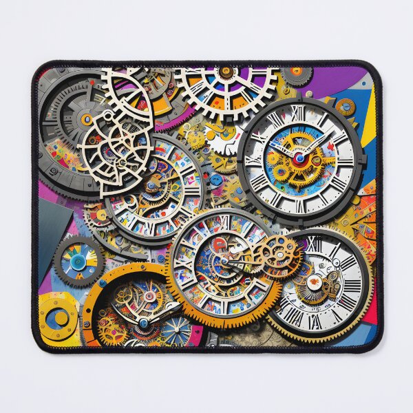 Item preview, Complex Clockwork Multi-coloured Abstract Vol 15 designed and sold by Artekinium.