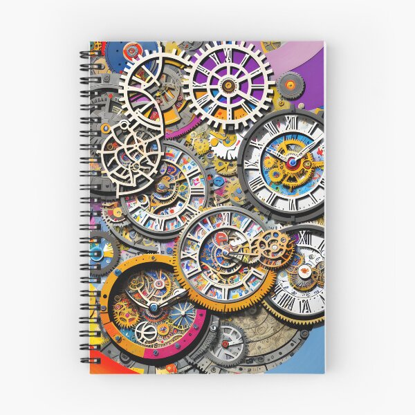 Item preview, Complex Clockwork Multi-coloured Abstract Vol 15 designed and sold by Artekinium.