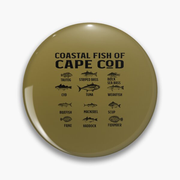 Artikelvorschau, Cape Cod Fishing Souvenir Küstenfisch von Cape Cod entworfen und verkauft von pclqngfov47.