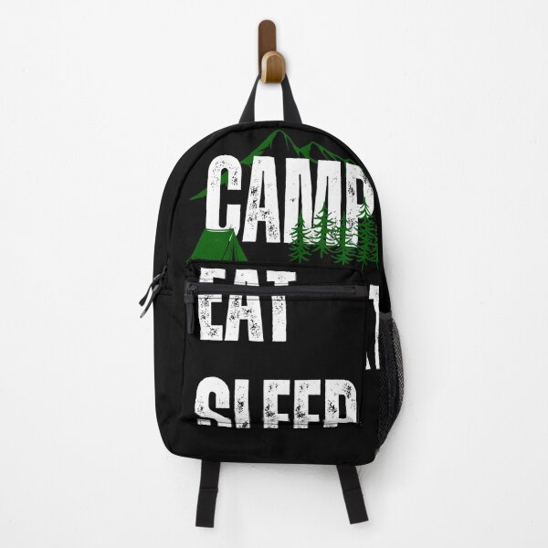 Item preview, Eat Sleep Camp Repeat Funny Camping T-Shirt designed and sold by Tee Studio.