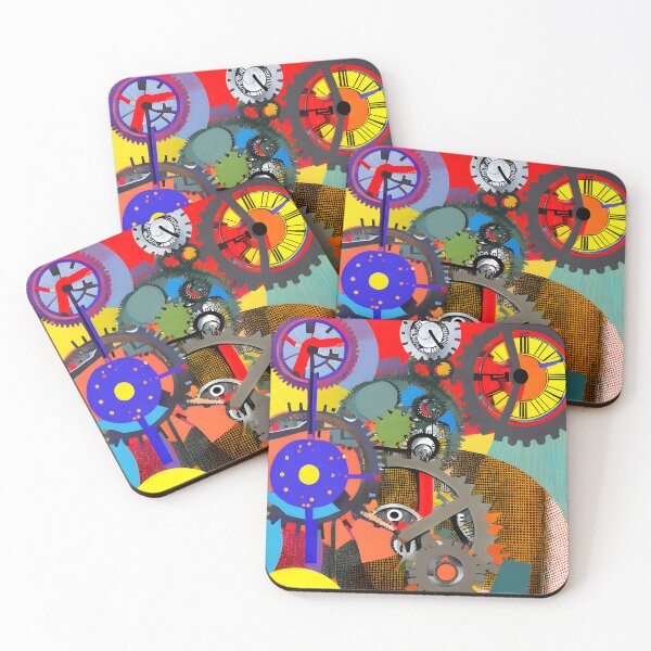 Item preview, Complex Clockwork Multi-coloured Abstract Vol 16 designed and sold by Artekinium.