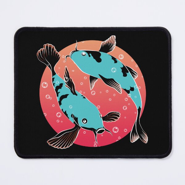 Item preview, Japanese Blue Koi Fish designed and sold by TMBTM.