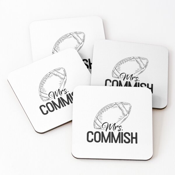 Item preview, Mrs. Commish Funny Fantasy Football League Commissioner Wife designed and sold by Designer-Girl.
