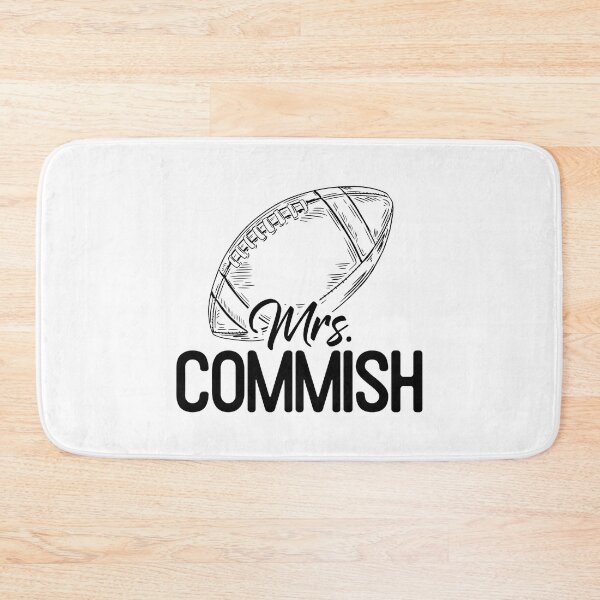 Item preview, Mrs. Commish Funny Fantasy Football League Commissioner Wife designed and sold by Designer-Girl.