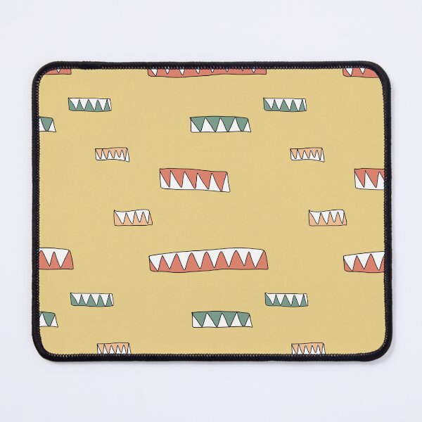 Item preview, Abstract triangle kid fun yellow geometry pattern designed and sold by Yana Mustafina | Boho Soulful Designs.