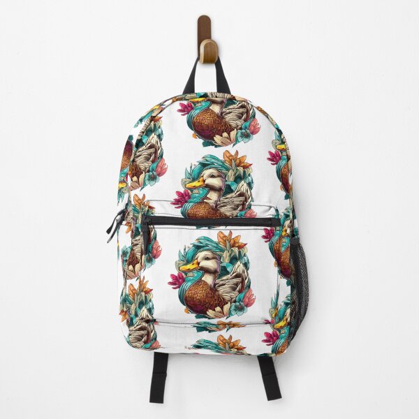 Item preview, Floral Duck, print 2.0 designed and sold by CUTE see.