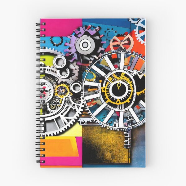Item preview, Complex Clockwork Multi-coloured Abstract Vol 18 designed and sold by Artekinium.