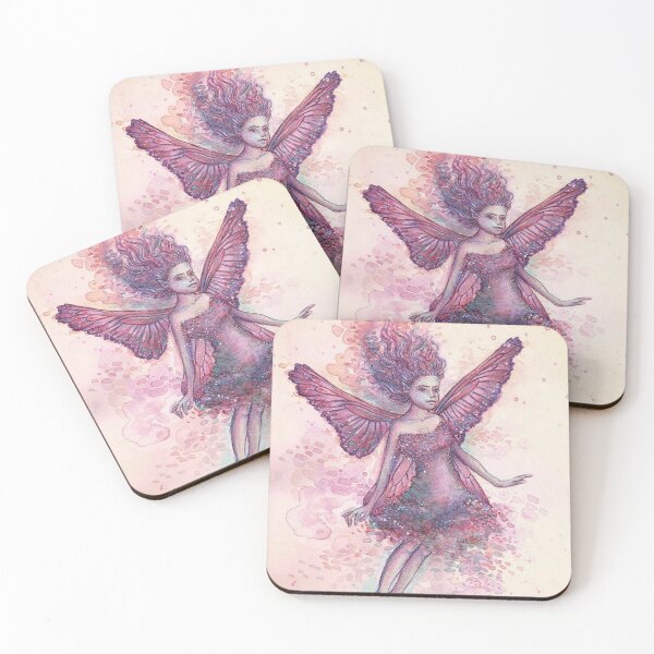 Item preview, Pink Crystal Fairy designed and sold by Menagerie of Magick.