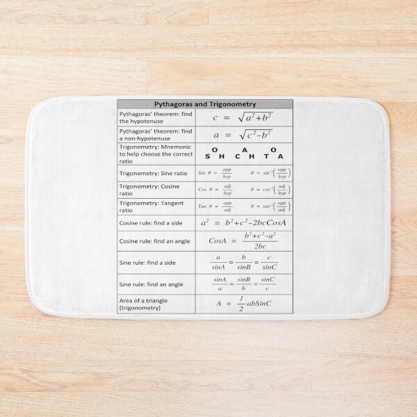 Item preview, Pythagoras and Trigonometry GSCE designed and sold by santoshputhran.