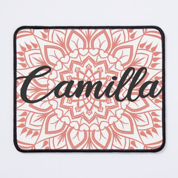 Item preview, Burnt Coral Mandala Personalized Name - Camilla designed and sold by MysticMagpie.