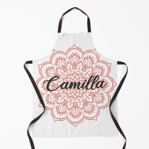 Item preview, Burnt Coral Mandala Personalized Name - Camilla designed and sold by MysticMagpie.