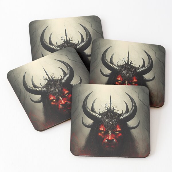 Item preview, Multi-Horned Angry Satan designed and sold by PlacidHinds.