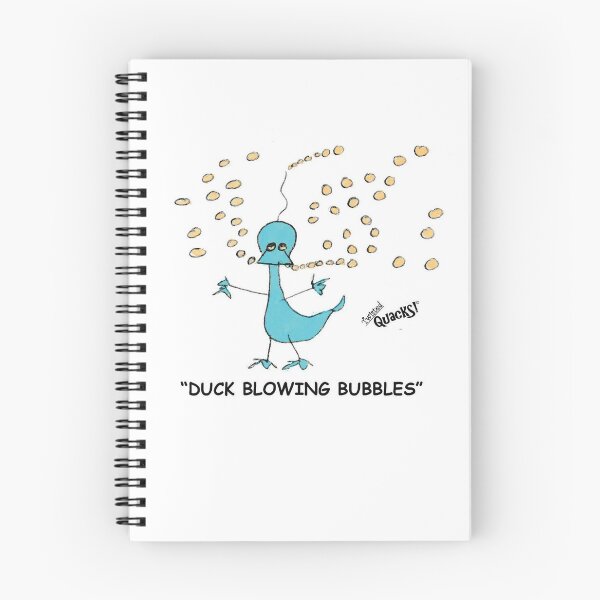 Item preview, Duck Blowing Bubbles designed and sold by Melissa Brooke Pelzer.