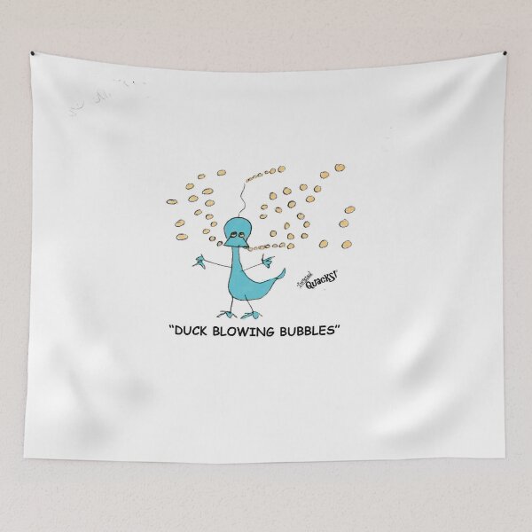 Item preview, Duck Blowing Bubbles designed and sold by Melissa Brooke Pelzer.