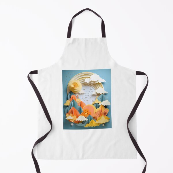 Item preview, Layered paper clouds and sunshine designed and sold by tropicaltee.