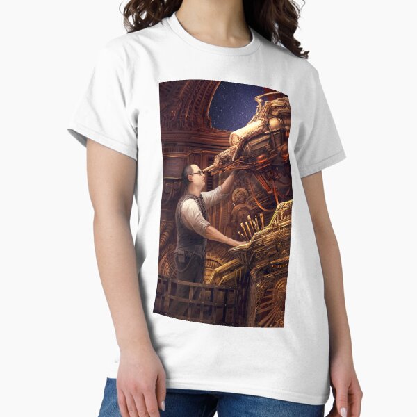 Steampunk Astronomer Classic T-Shirt