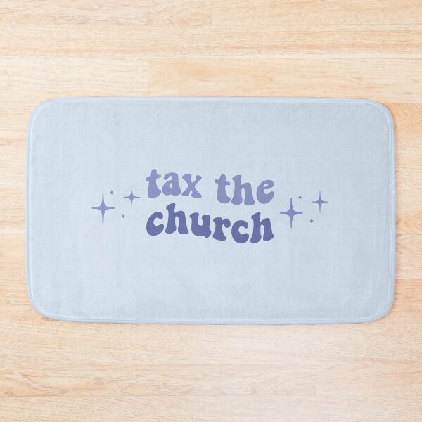 Item preview, Tax the Church | Cute Atheist Blue Quote Atheism Secularism Sparkles designed and sold by emcazalet.