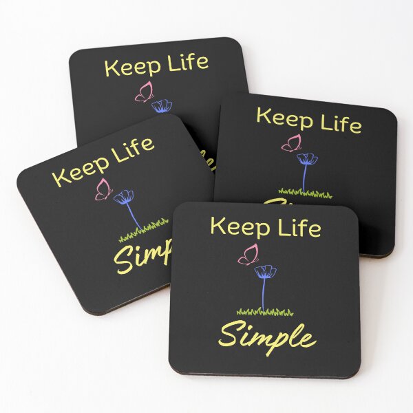 Item preview, Keep Life Simple designed and sold by DesignedToATee.