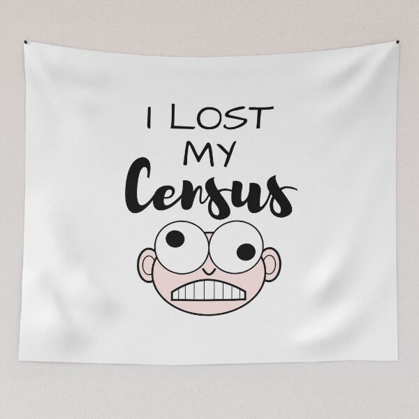 Item preview, I Lost My Census designed and sold by EzeNwanyi.