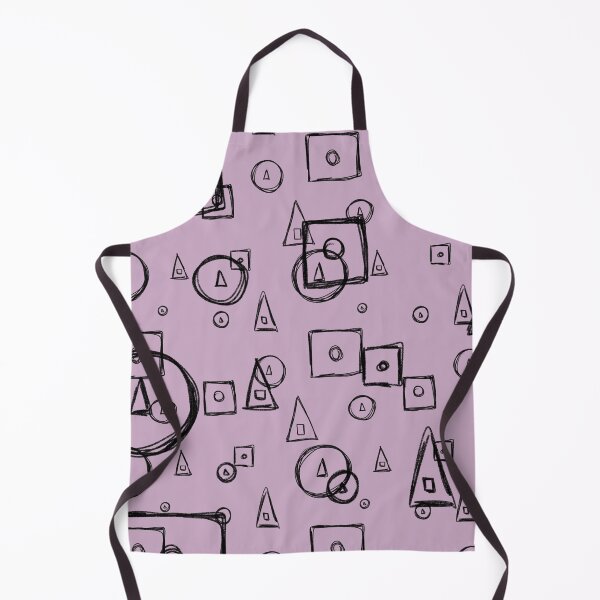 Item preview, Triangle circle square kid purple seamless pattern designed and sold by Yana Mustafina | Boho Soulful Designs.