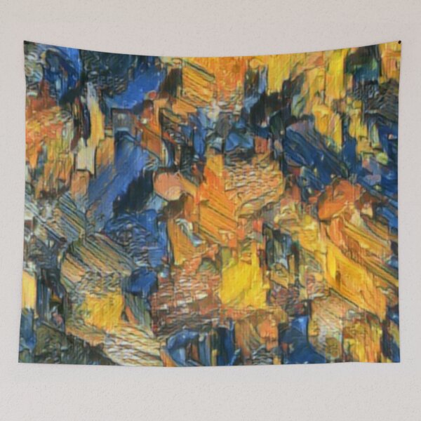 Item preview, Thick Oil Paint Blue And Gold designed and sold by Profitrip.