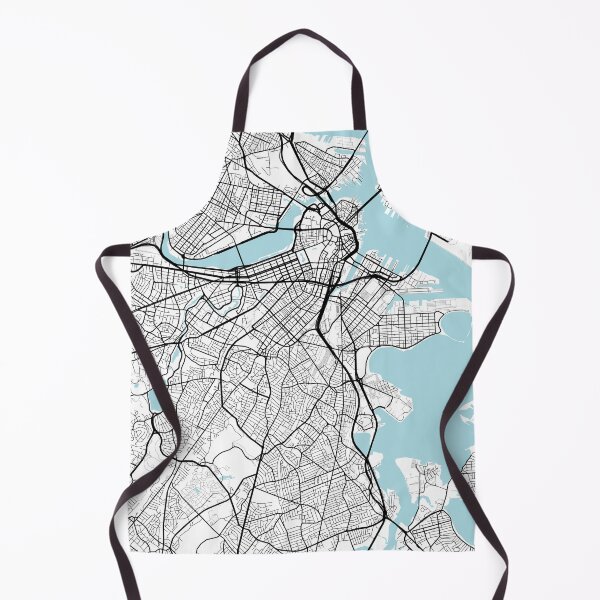 Item preview, Boston City Map of Massachusetts, USA - Circle designed and sold by deMAP.