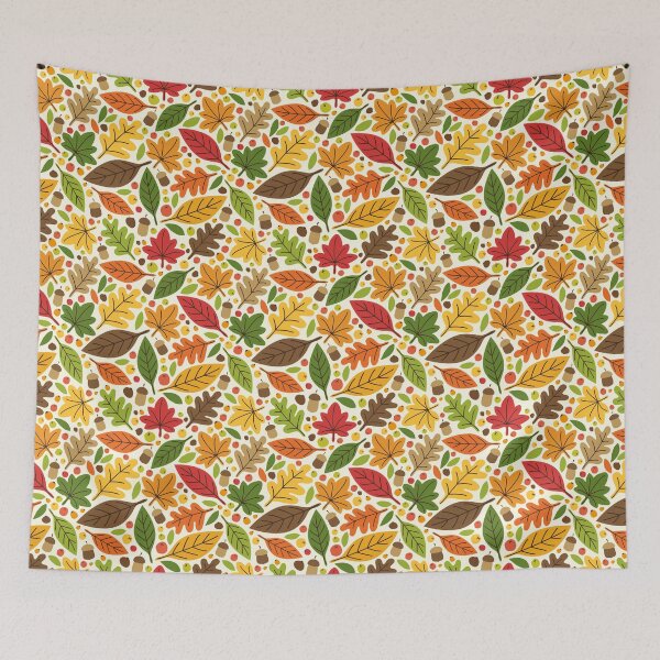 Item preview, Colorful Soft Seamless Pattern Leaves Illustration designed and sold by Patternomania.