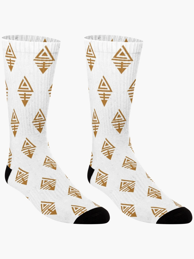 Thumbnail 3 of 5, Socks, Geometric Pattern designed and sold by DigThatPrint.