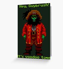 Lechuck Greeting Card