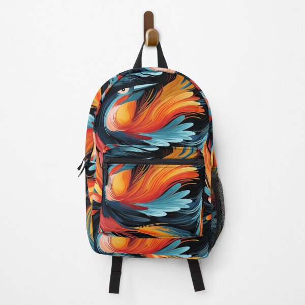 Item preview,  "Winged Ecstasy: A Dazzling Feast of Birds in Expressive Brushstrokes, Inspired by Ernst Ludwig Kirchner" designed and sold by SBD-Shop.