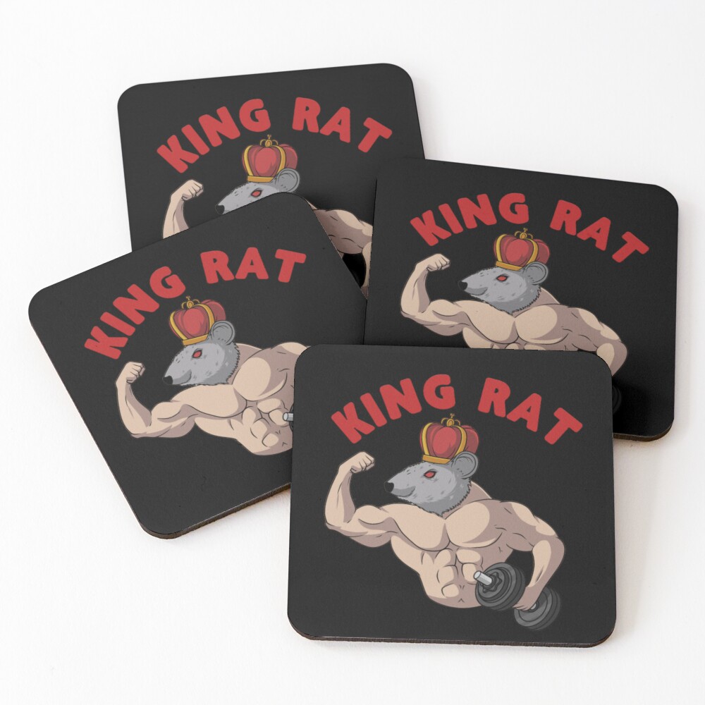 Item preview, Coasters (Set of 4) designed and sold by Ratsnestapp.
