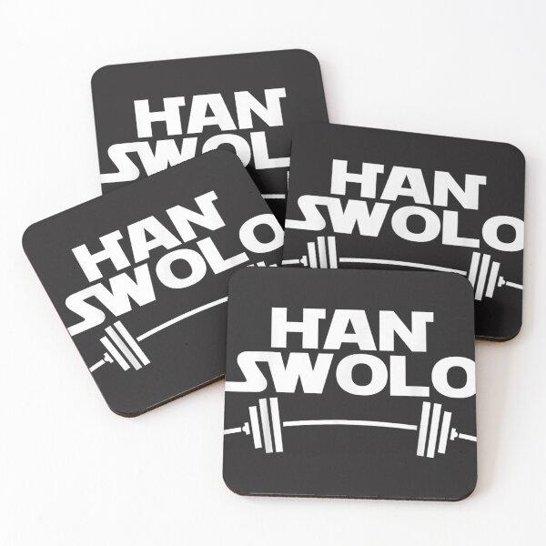 Item preview, Han Swolo Gym Weightlifting Funny  designed and sold by RonaldTAlvarado.