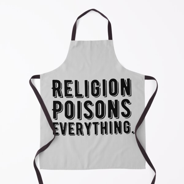 Item preview, Religion Poisons Everything | Atheist Christopher Hitchens Quote designed and sold by emcazalet.